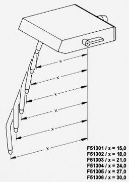 Faserschreibfedern F509