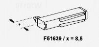 Faserschreibfedern F801