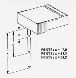 Faserschreibfedern F925