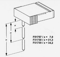 Faserschreibfedern F927