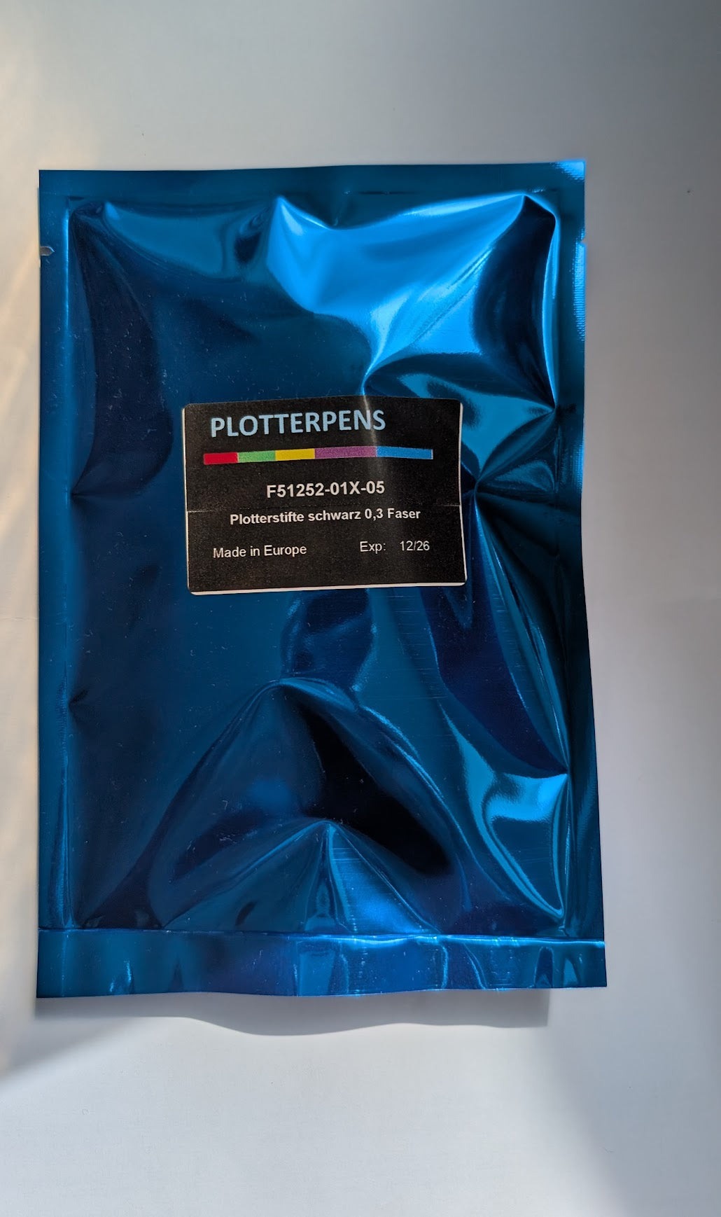 F51252-01X-05 Plotterstifte schwarz 0,3 Faser CadPen Pkg. mit 5 Stiften - Preis per Pkg.