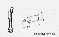 Faserschreibfedern F144