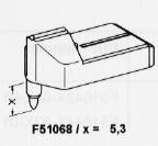 Faserschreibfedern F193