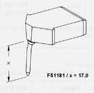 Faserschreibfedern F363