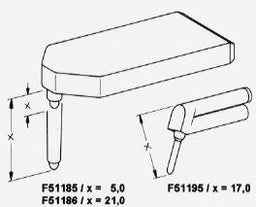 Faserschreibfedern F368