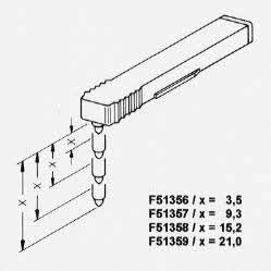 Faserschreibfedern F556