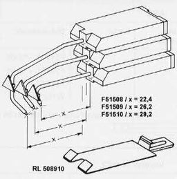 Faserschreibfedern F710
