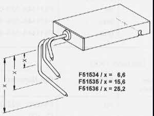 Faserschreibfedern F725