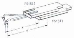 Faserschreibfedern F731