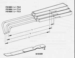 Faserschreibfedern F840