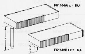 Faserschreibfedern F291