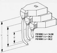 Faserschreibfedern F853