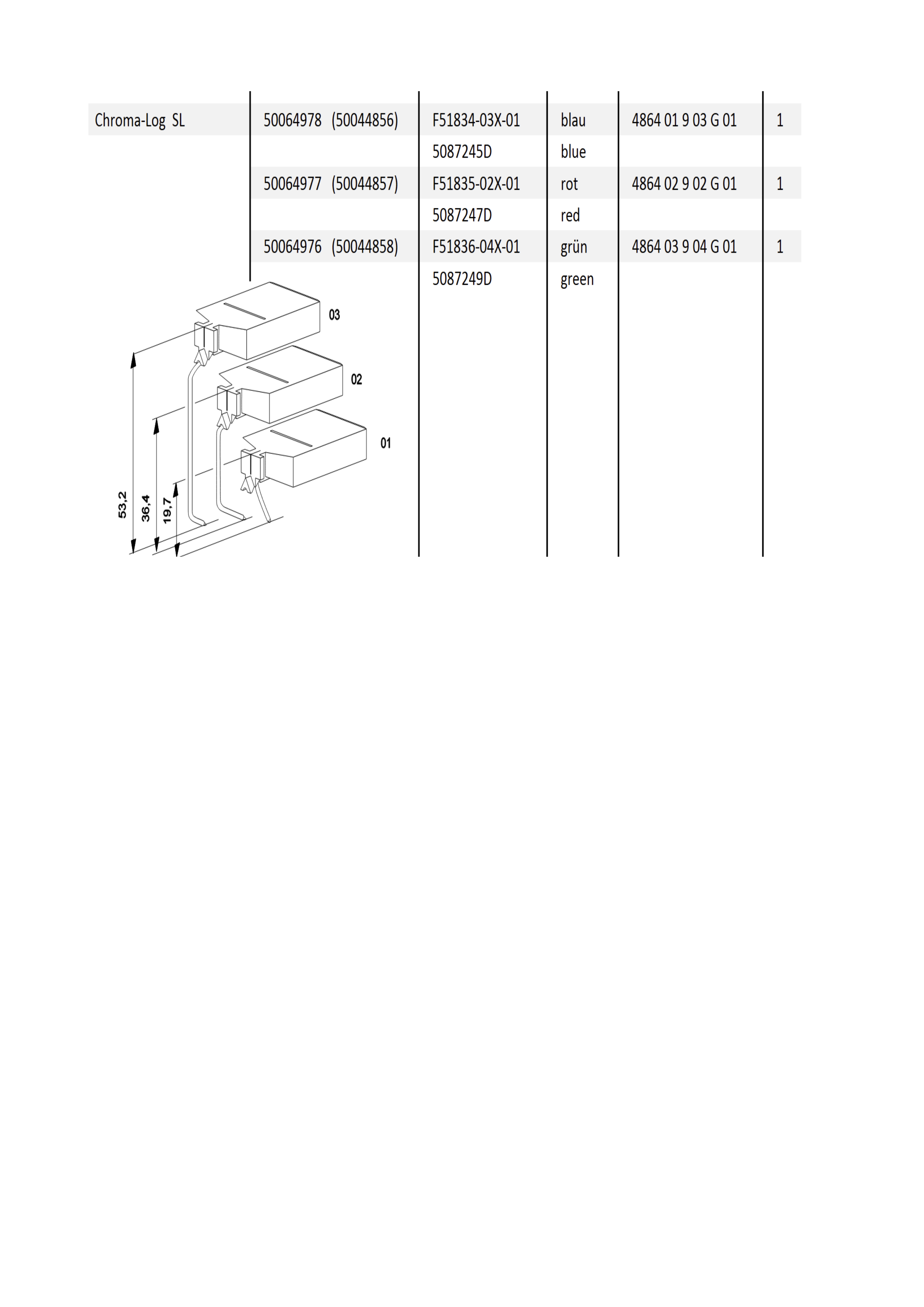 F51835-02X-01 Faserschreibfeder rot Recordingpen red VE = 1 Stk.  Preis pro Stk. Min: 3 Stk.