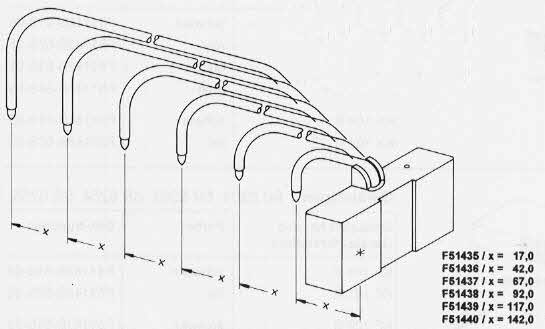 Faserschreibfedern F651
