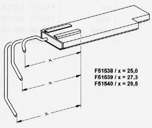 Faserschreibfedern F728