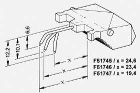 Faserschreibfedern F919
